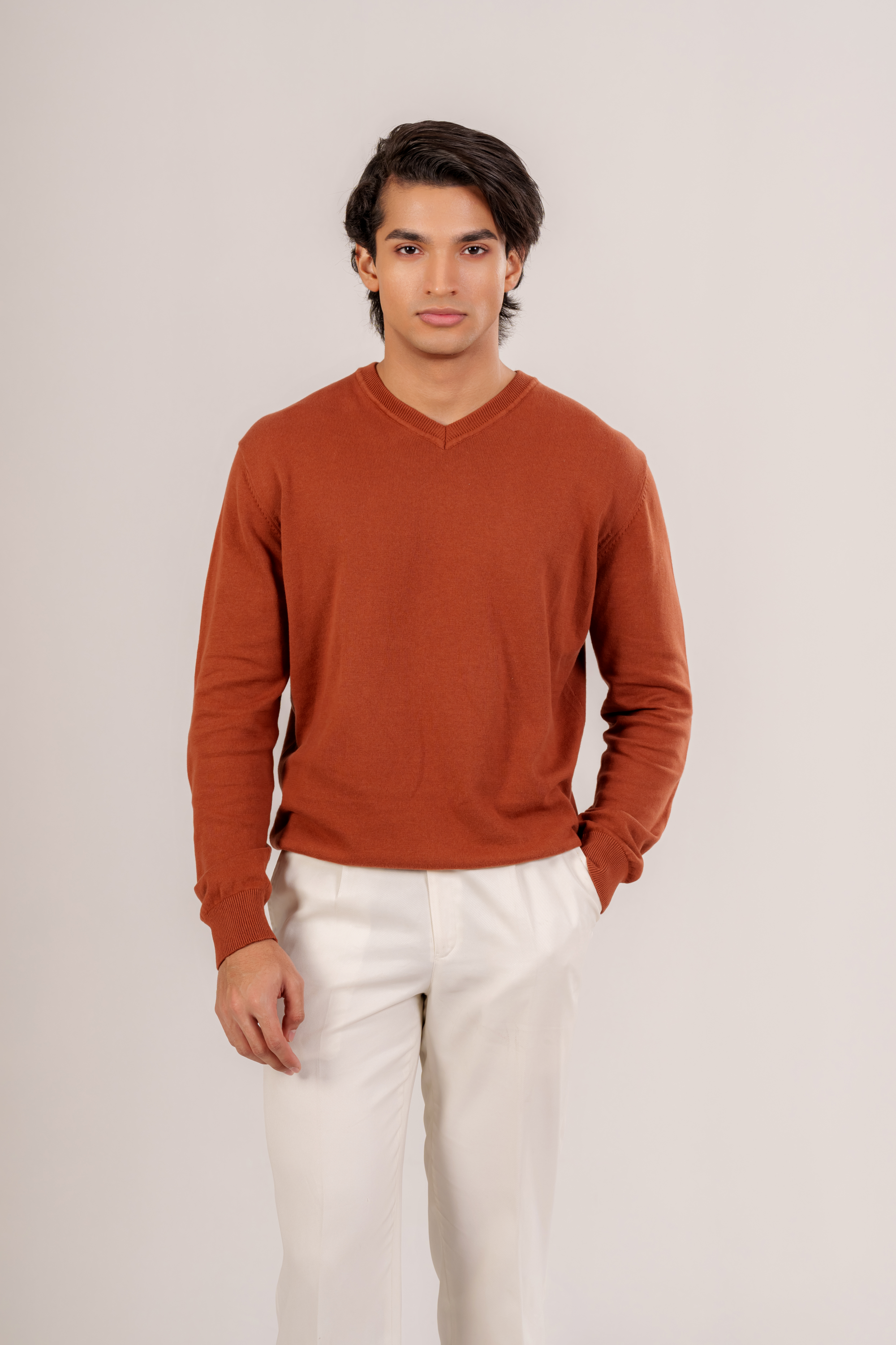 Enzo V-Neck Sweater