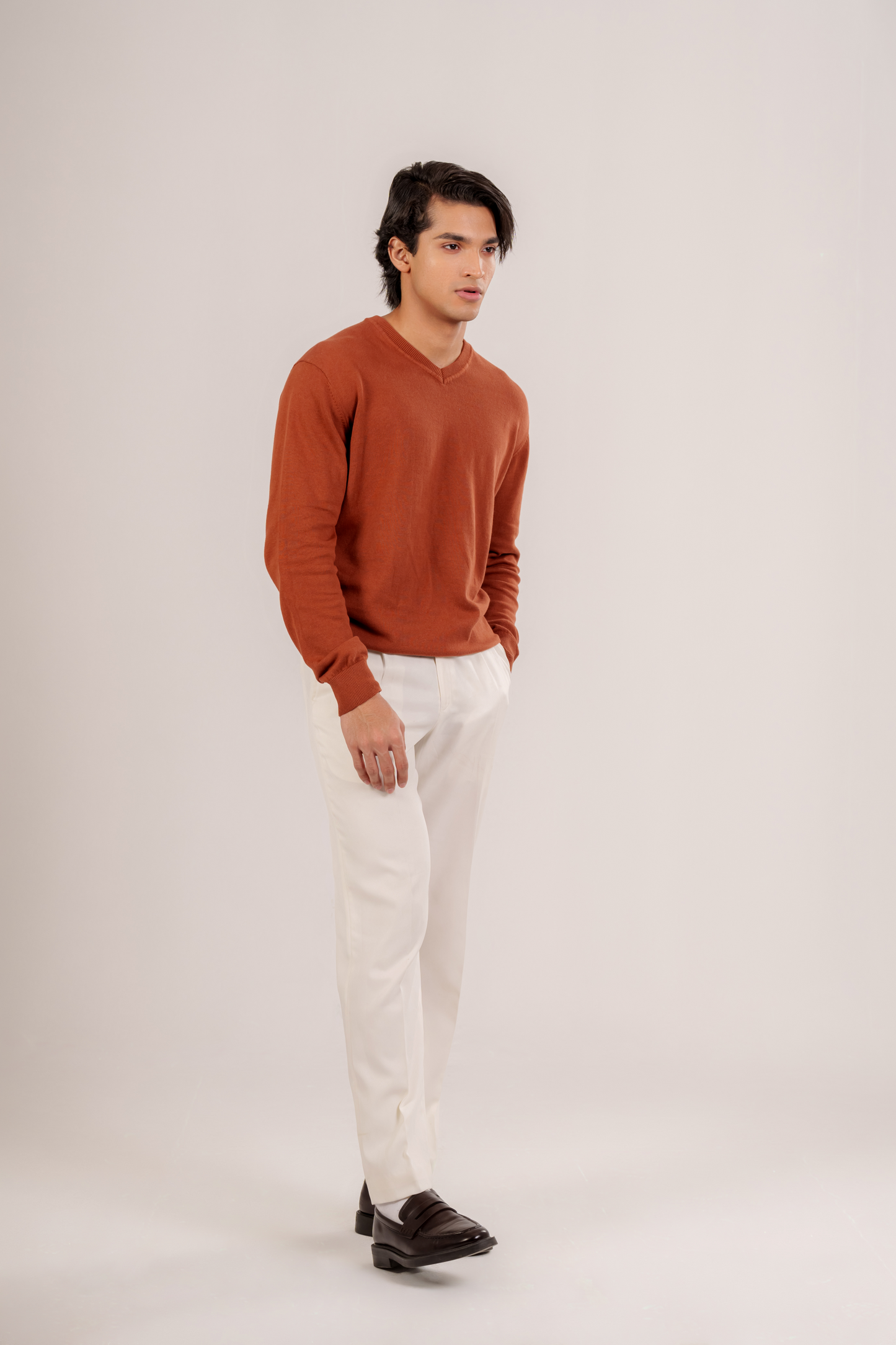 Enzo V-Neck Sweater