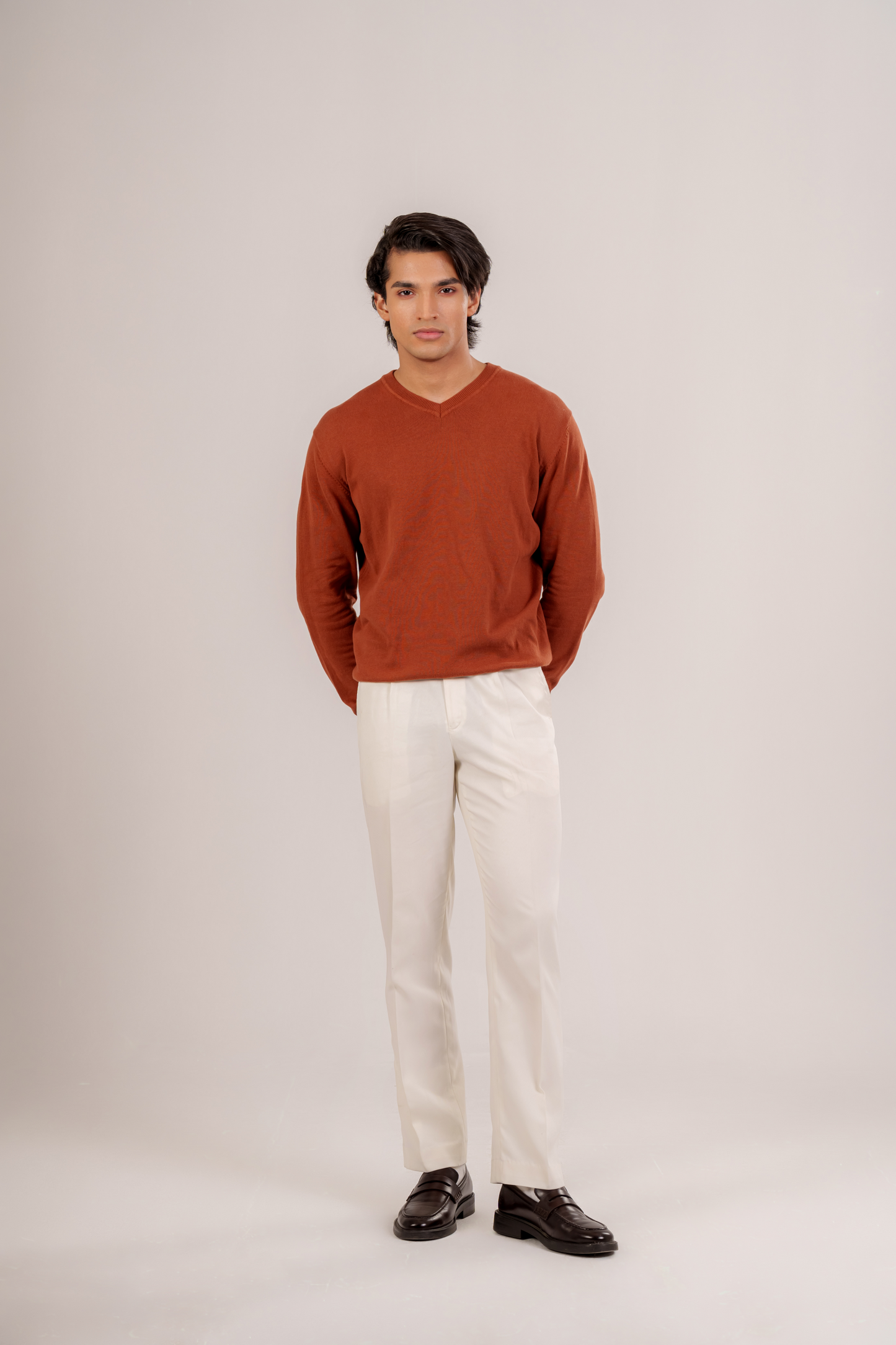 Enzo V-Neck Sweater