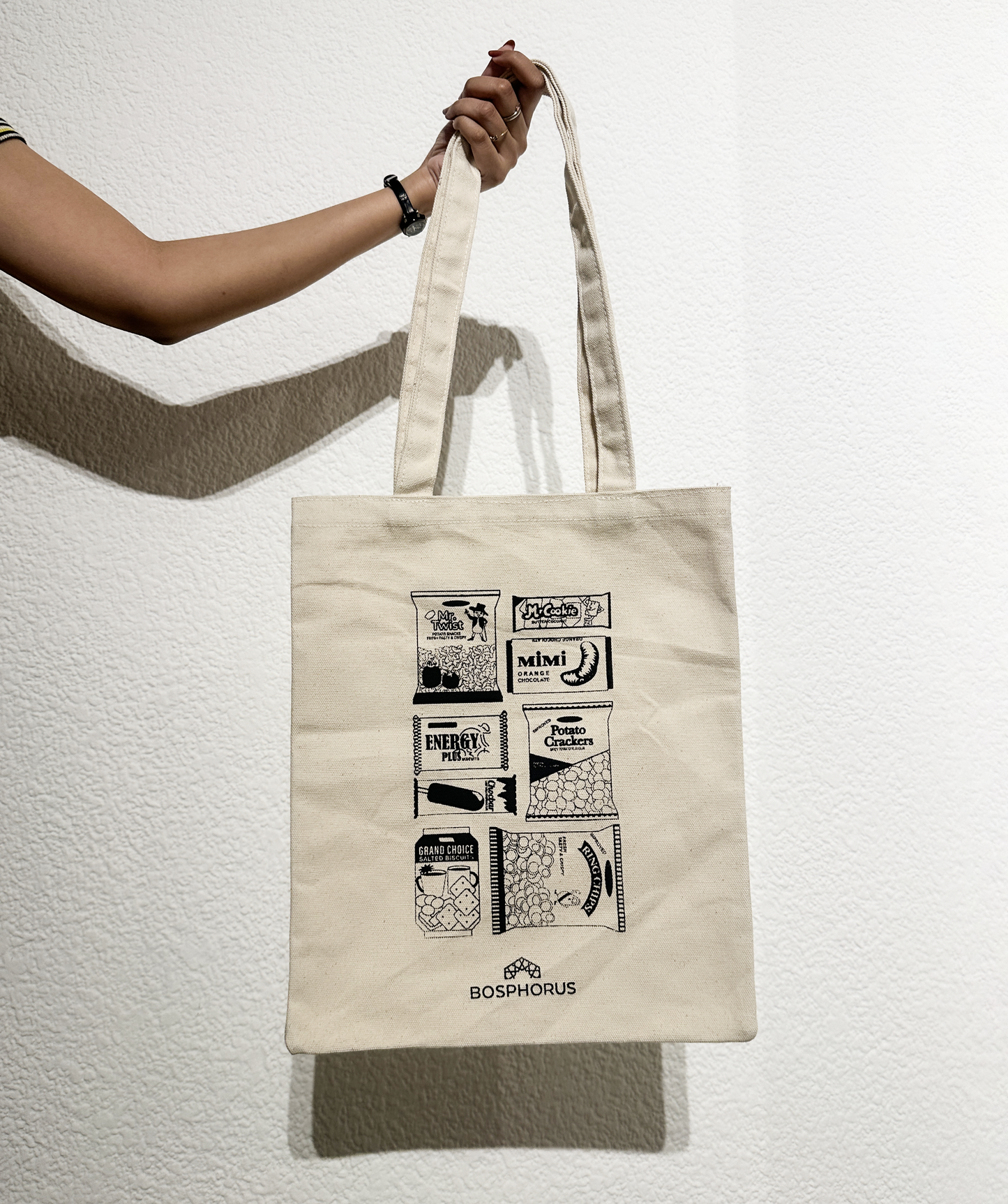 1990's Nostalgia Print Small Tote Bag