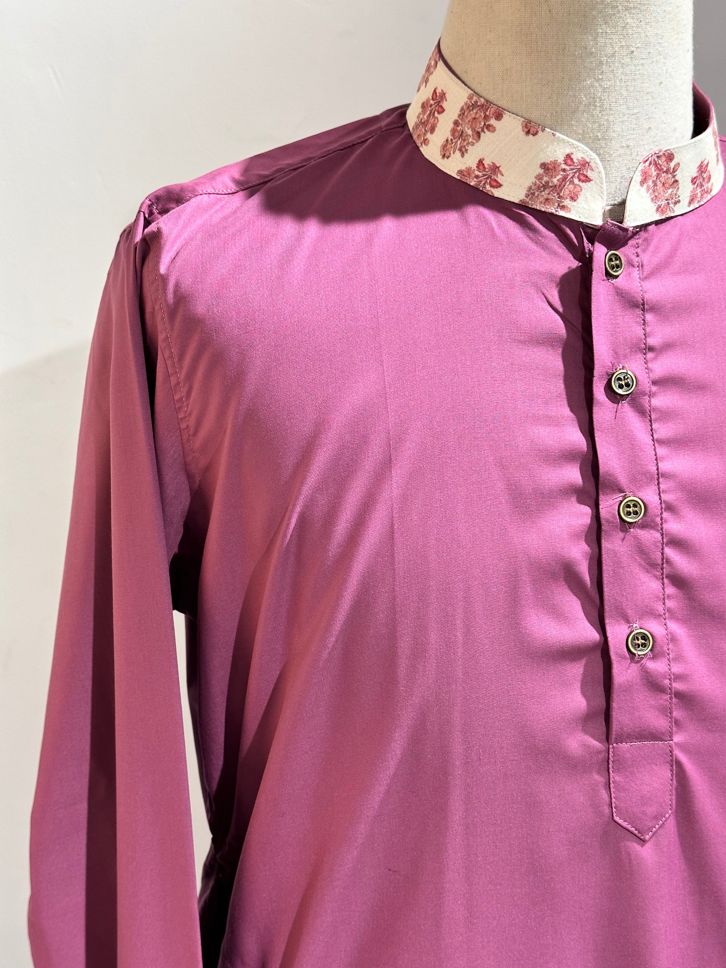 Purple Mughal Punjabi - Bosphorus Fashion Ltd.